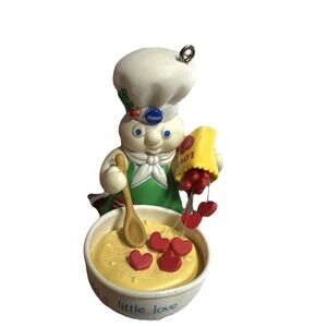 Pillsbury Dough Boy "Baked With Love" Christmas Ornament(1997 Carlton Cards)